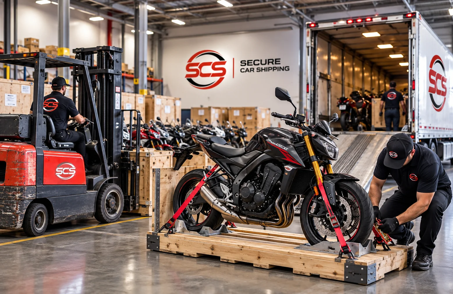 Process of Motorcycle Shipping Service