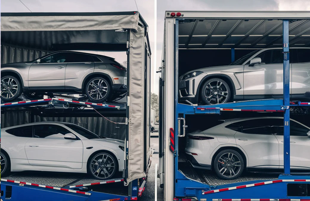 Enclosed car shipping