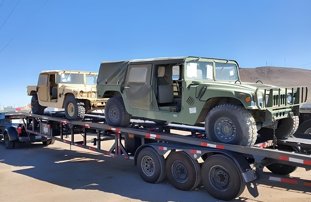 Military Vehicle Shipping Services